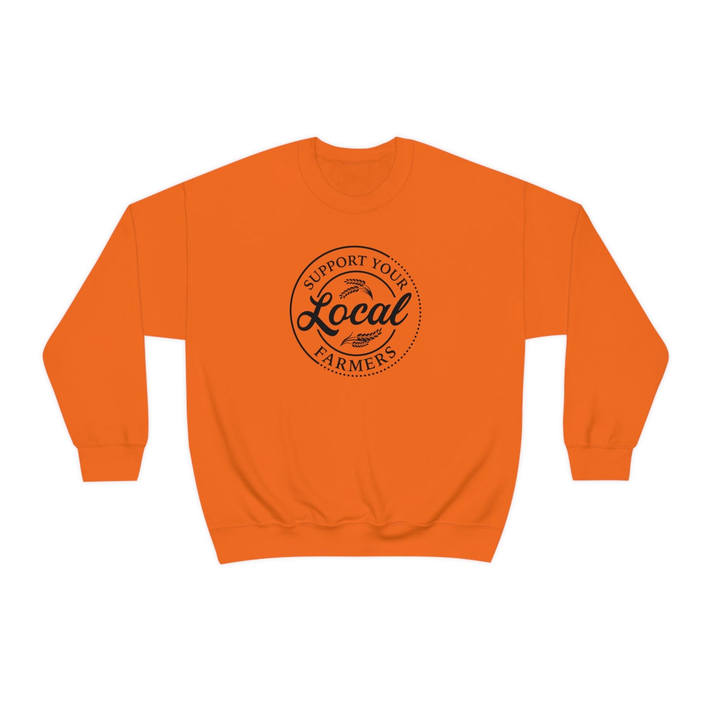 "Support Your Local Farmers" - Unisex Heavy Blend™ Crewneck Sweatshirt