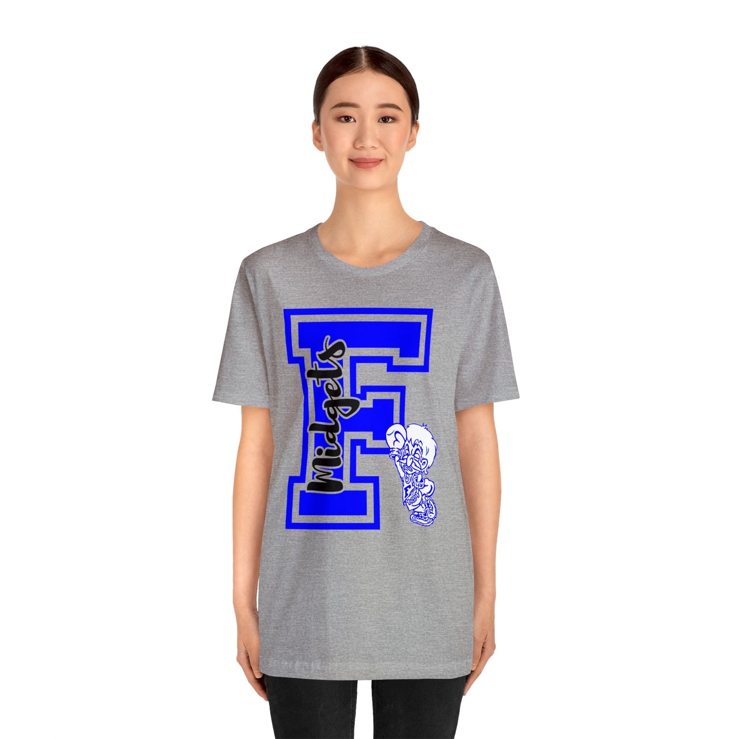 Give Me an F - Freeburg Midgets Logo Bella Jersey Short Sleeve Tee (Unisex)