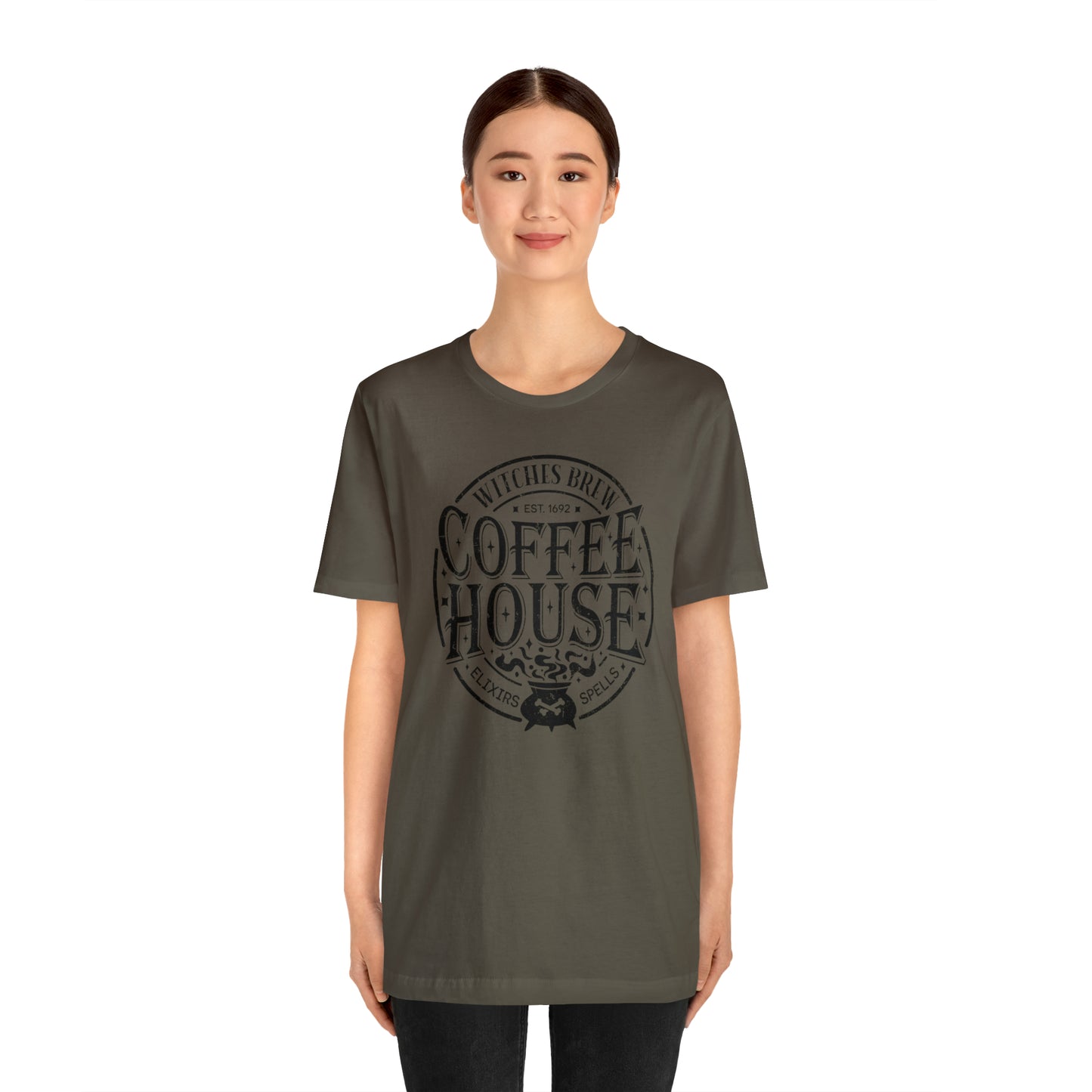 Halloween Witches Brew Coffee House T-Shirt