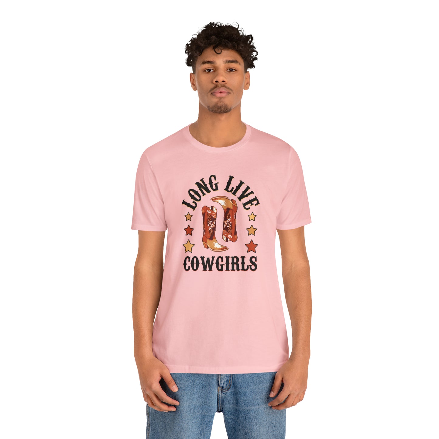 "Long Live Cowgirls" Unisex Jersey Short Sleeve Tee