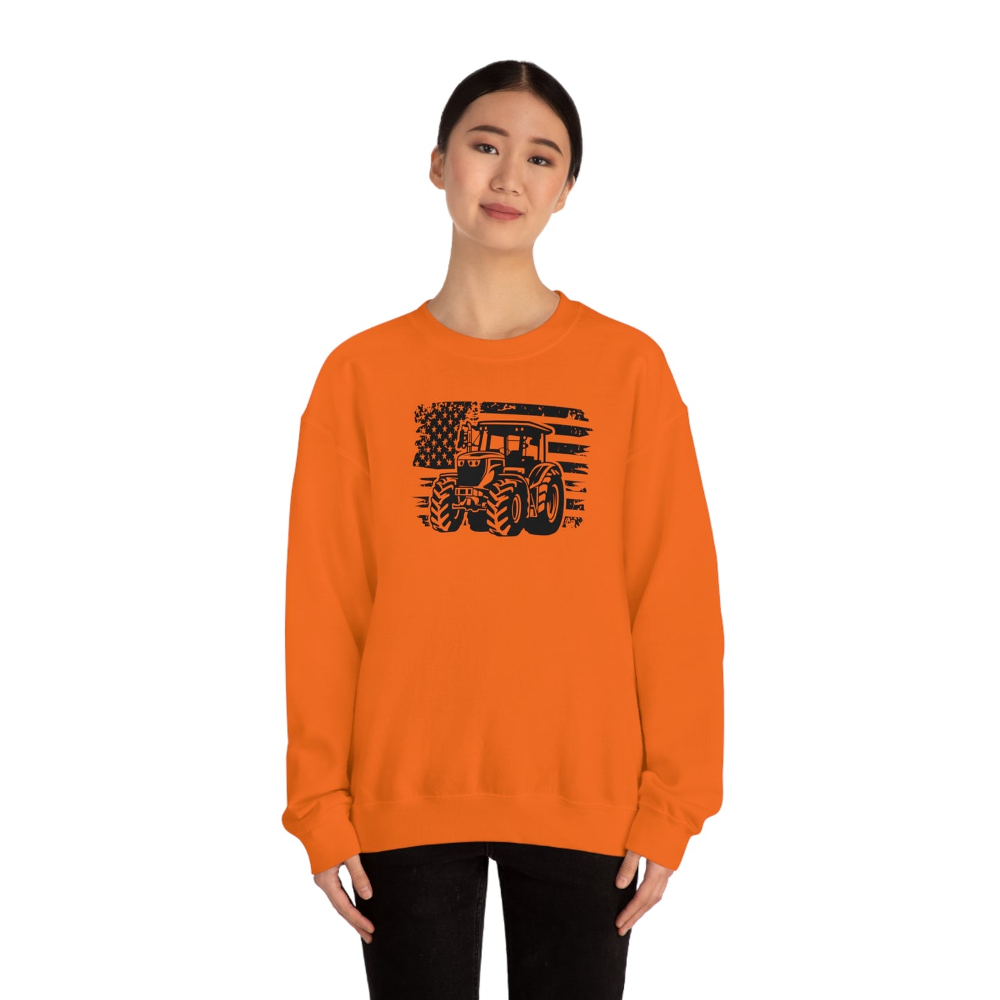 "American Tractor" - Unisex Heavy Blend™ Crewneck Sweatshirt