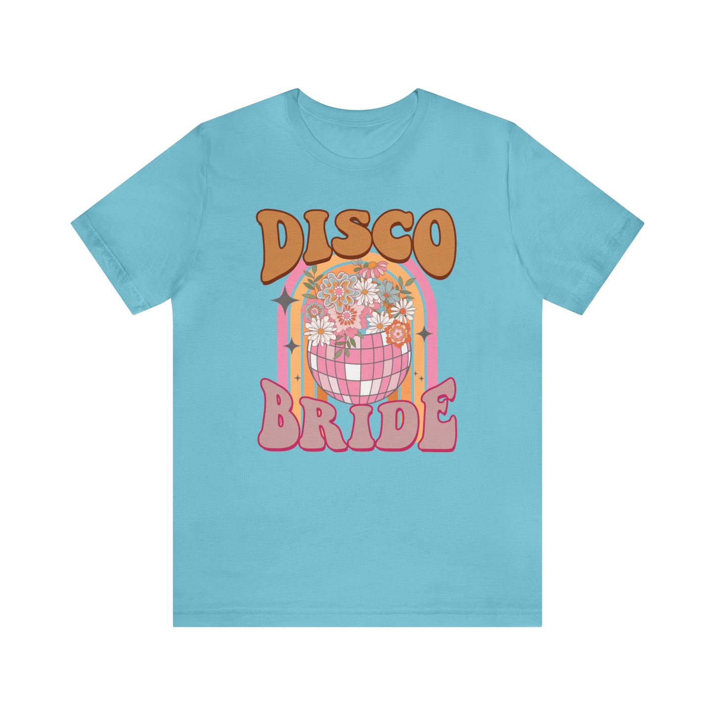 Retro Disco Bride Mirror Ball T-Shirt