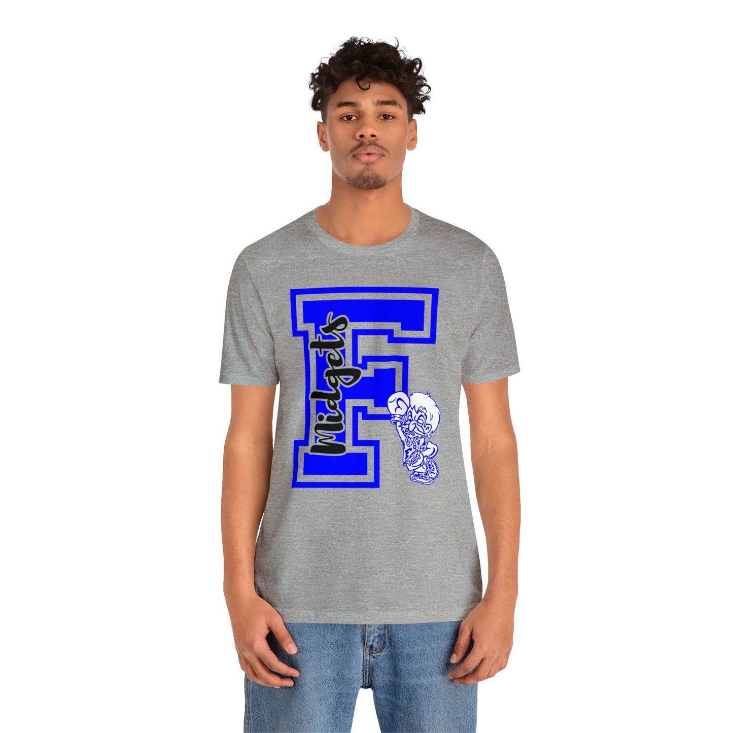 Give Me an F - Freeburg Midgets Logo Bella Jersey Short Sleeve Tee (Unisex)