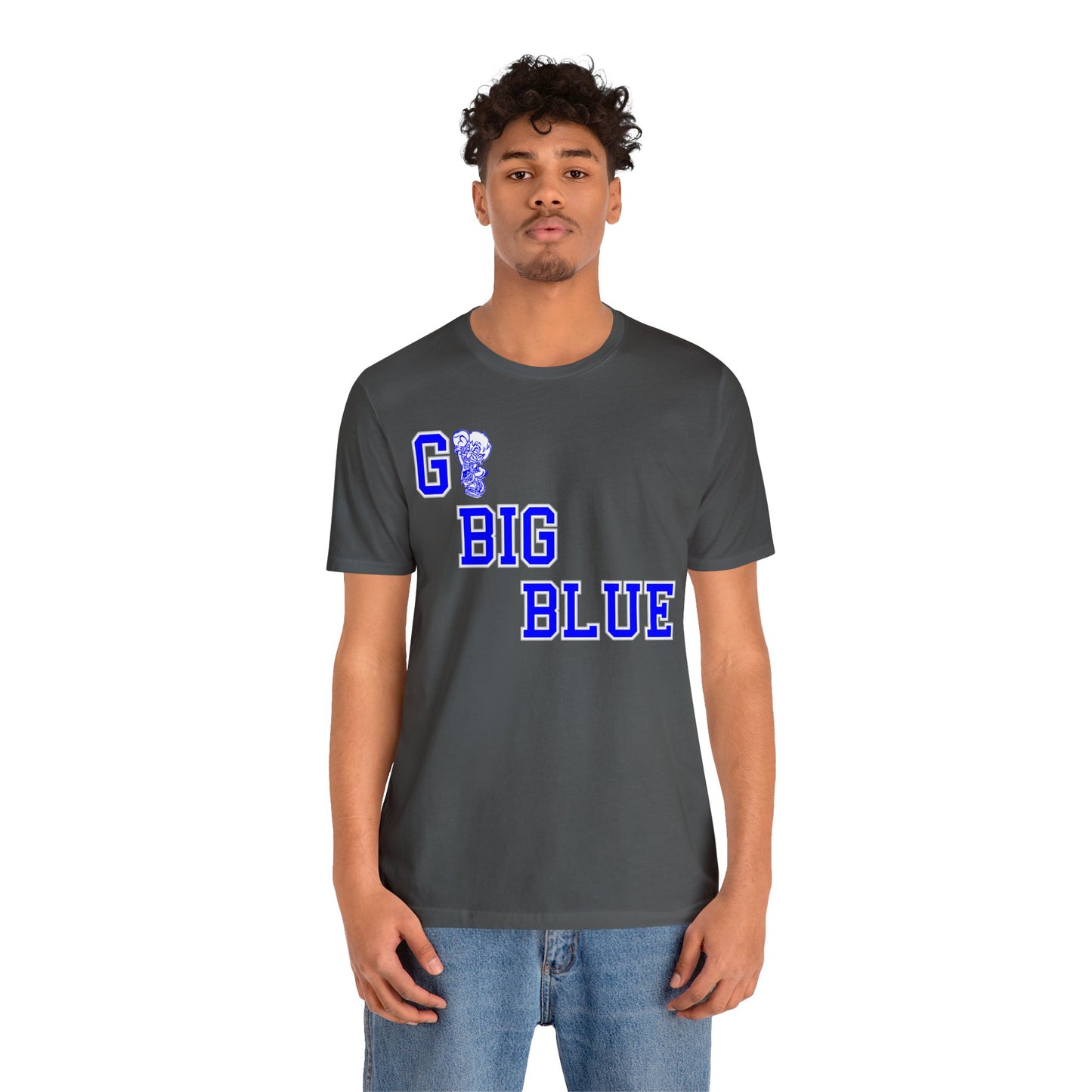 Go Big Blue Freeburg Midgets Bella Jersey Short Sleeve Tee (Unisex)