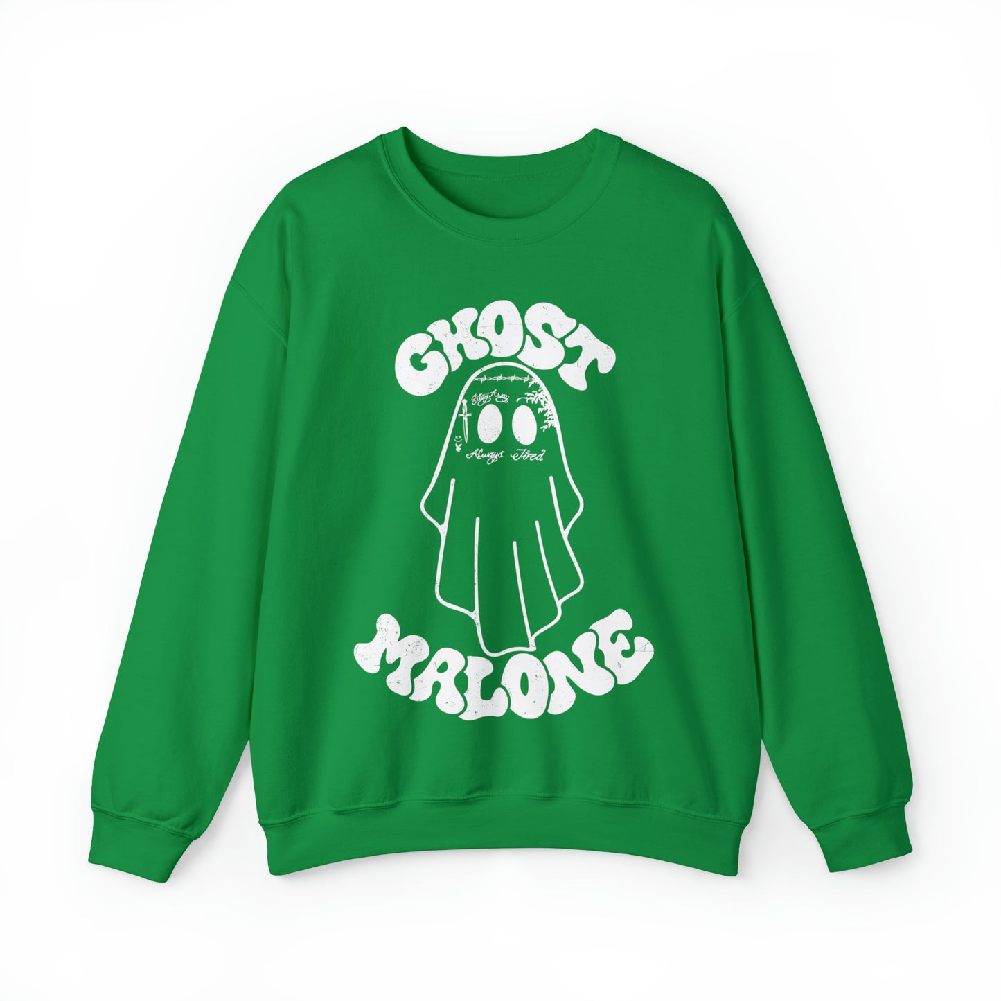 Ghost Malone Halloween Heavy Blend™ Crewneck Sweatshirt