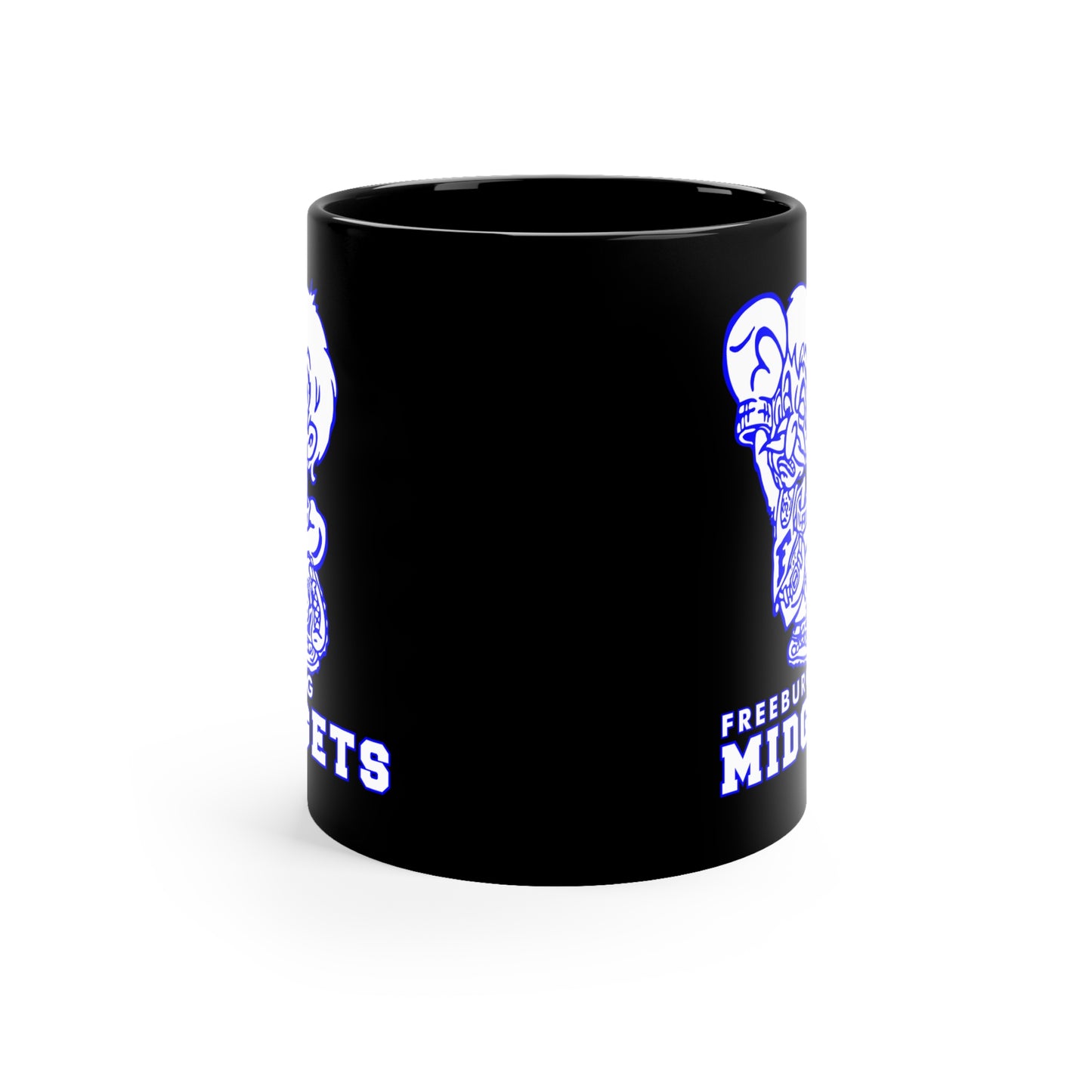 Freeburg Midgets 11oz Black Mug