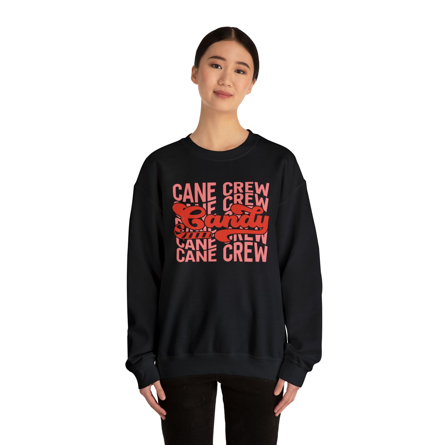 Candy Cane Crew Unisex Heavy Blend™ Crewneck Sweatshirt