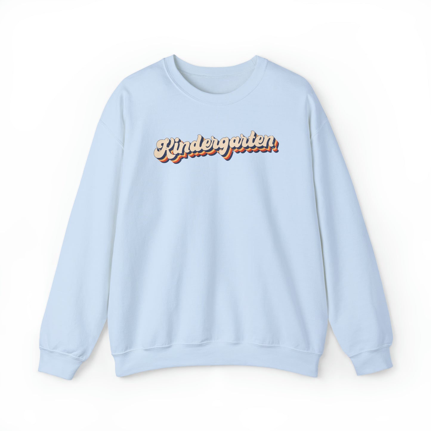 Retro Kindergarten Unisex Heavy Blend™ Crewneck Sweatshirt