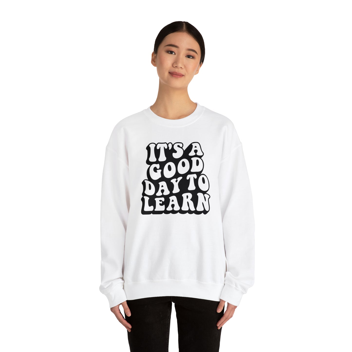 It's a Good Day to Learn Unisex Heavy Blend™ Crewneck Sweatshirt