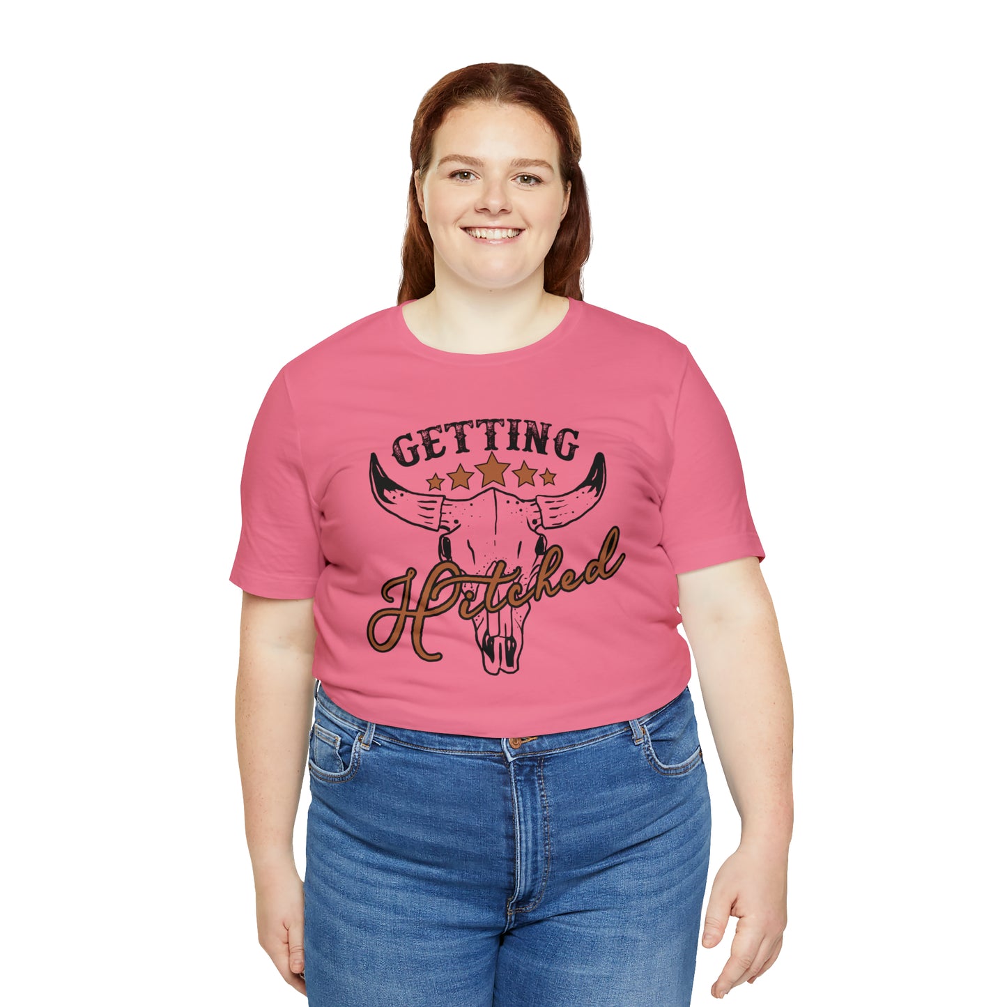 Vintage Getting Hitched Bride T-Shirt