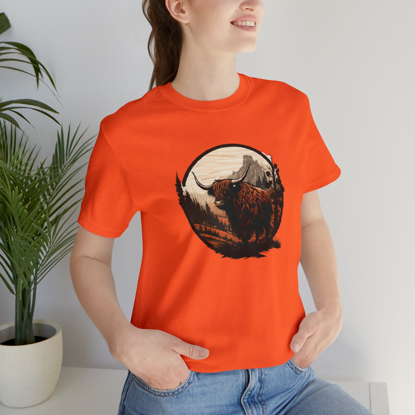 "Vintage Buffalo" Unisex Jersey Short Sleeve Tee