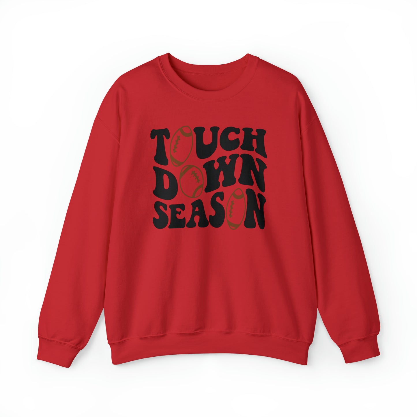 Touch Down Season Heavy Blend™ Crewneck Sweatshirt