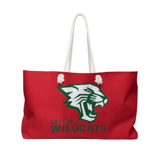 Salem Wildcats Weekender Bag - Red