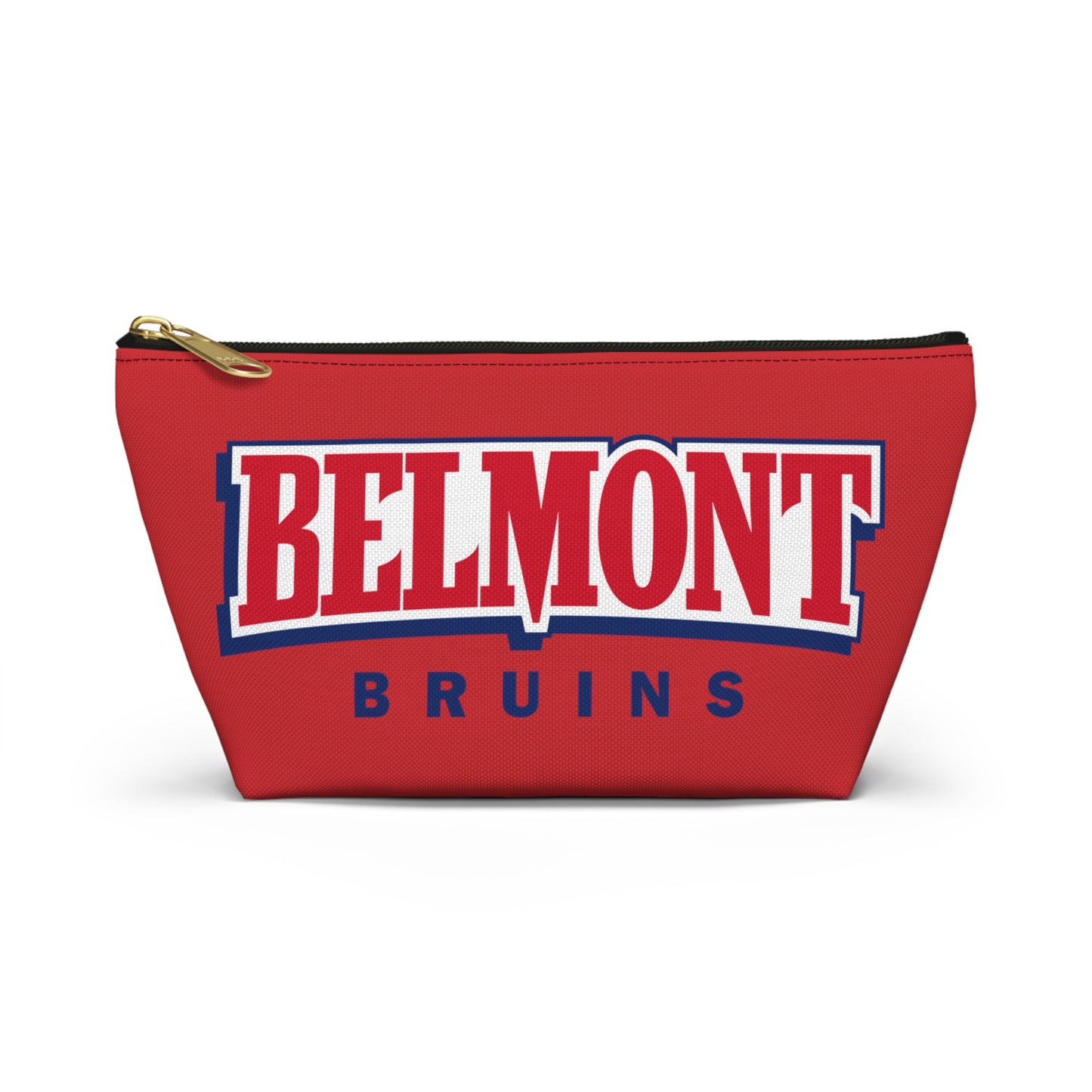 Belmont Bruins Logo Accessory Pouch w T-bottom