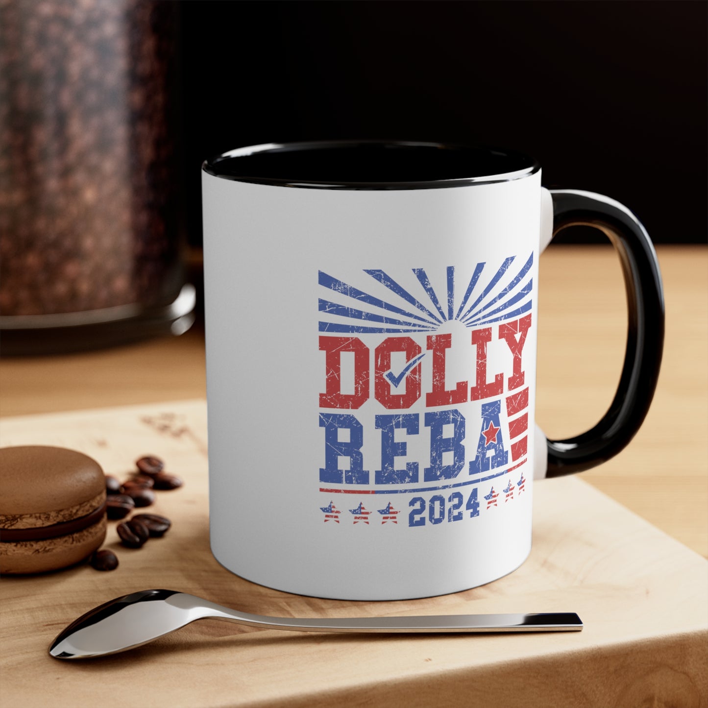 Dolly and Reba for President 2024 Coffee Mug, 11oz