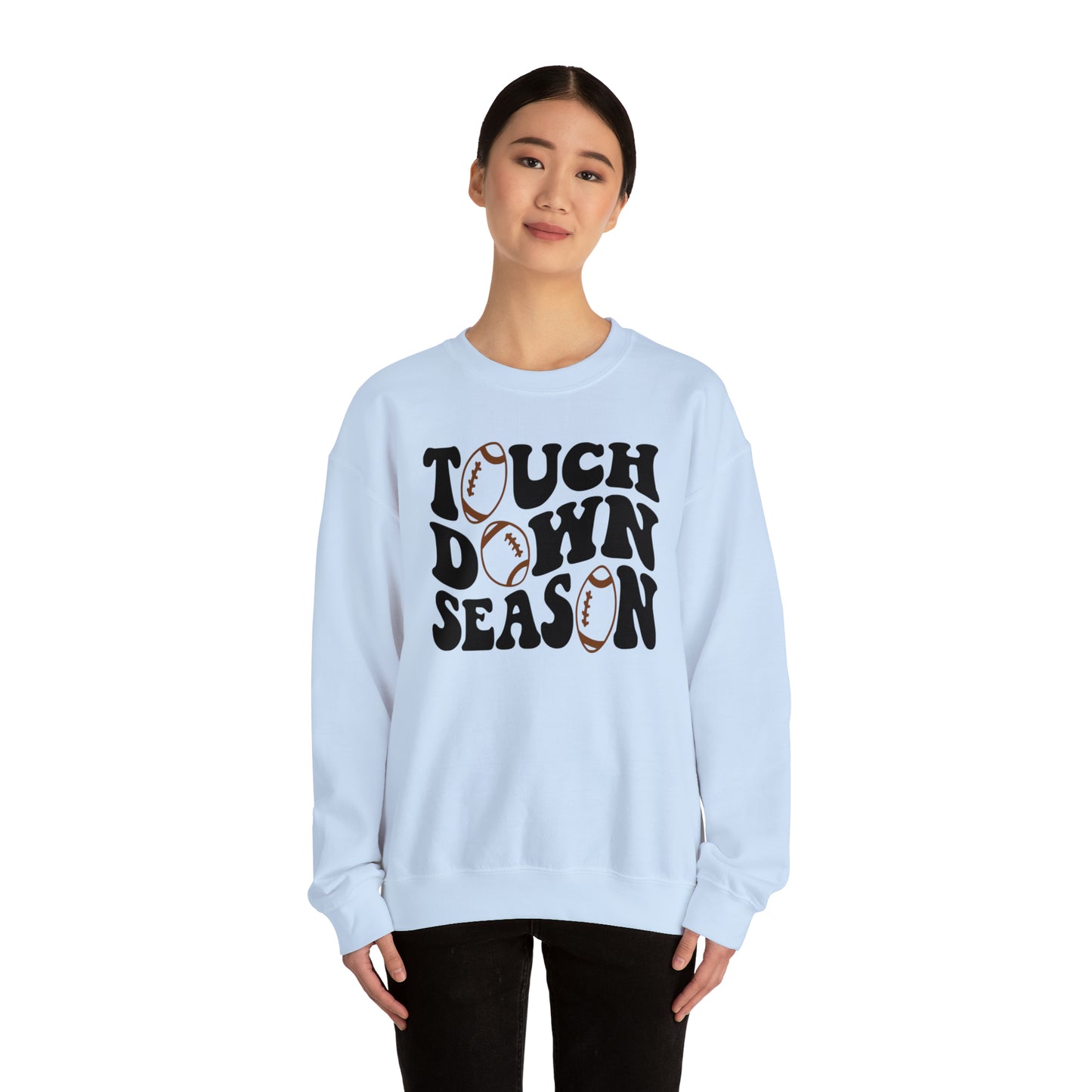 Touch Down Season Heavy Blend™ Crewneck Sweatshirt