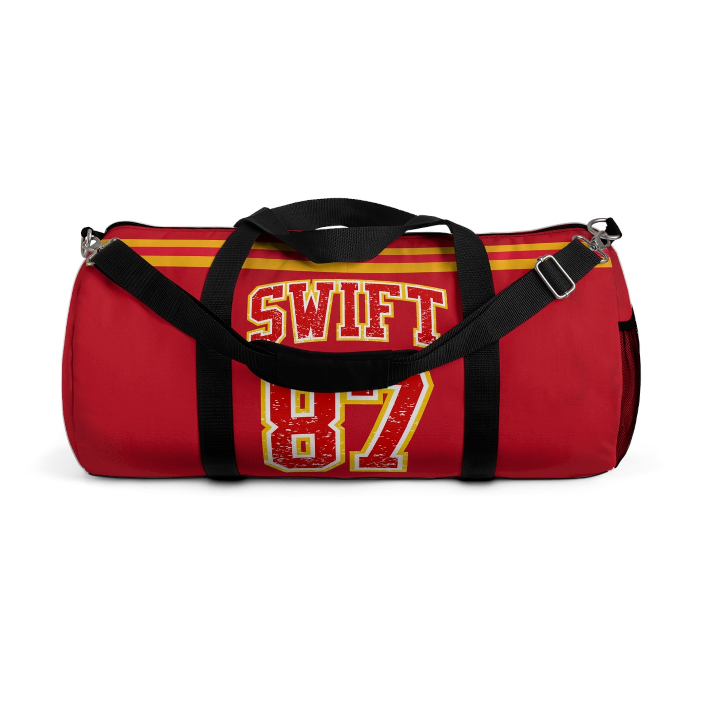 Swift Kelce Gear Taylor and Travis 87 Duffel Bag - Red