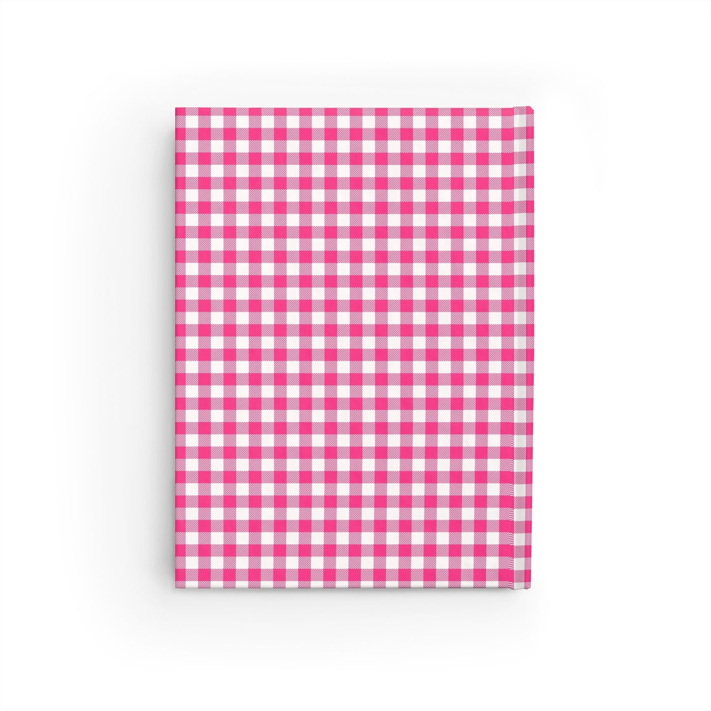 Dolly Pink Checkerboard Pour Yourself a Cup of Ambition Journal