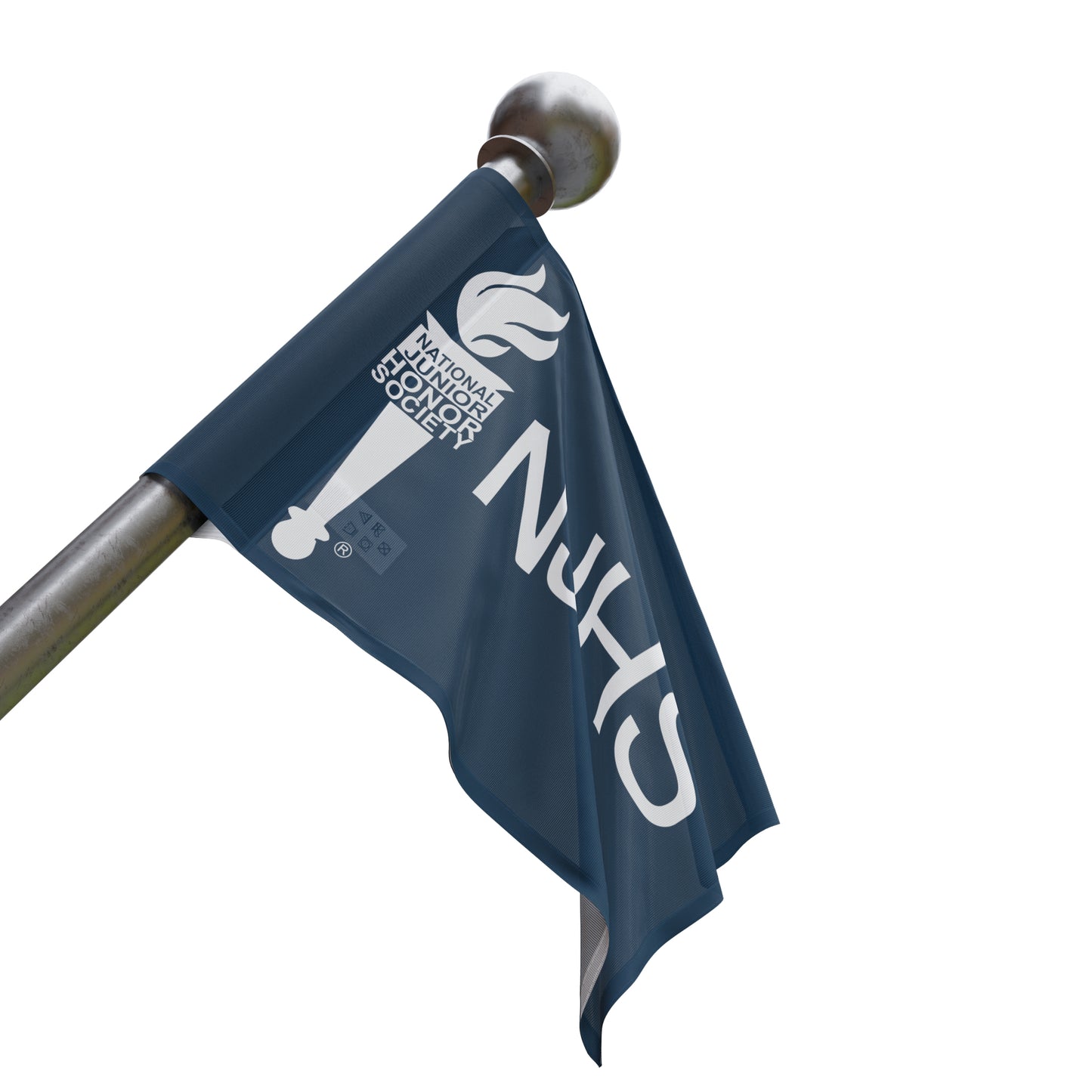 NJHS National Junior Honor Society Flag - Slate Blue