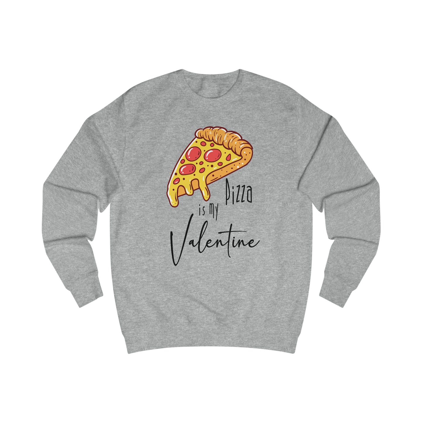 Pizza is My Valentine Unisex Heavy Blend™ Crewneck Sweatshirt