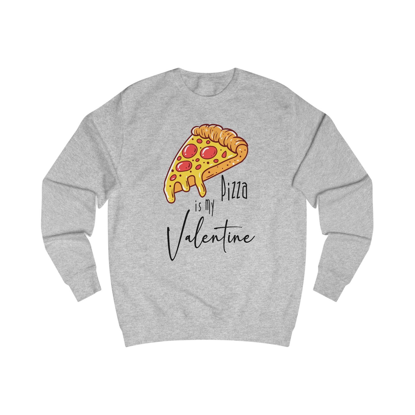 Pizza is My Valentine Unisex Heavy Blend™ Crewneck Sweatshirt