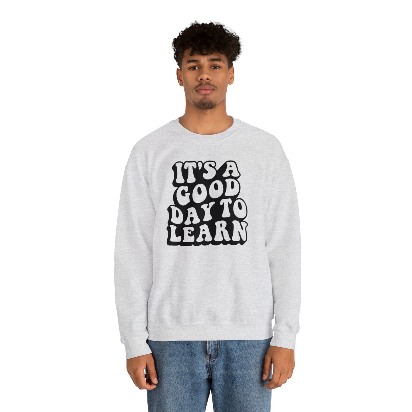 It's a Good Day to Learn Unisex Heavy Blend™ Crewneck Sweatshirt