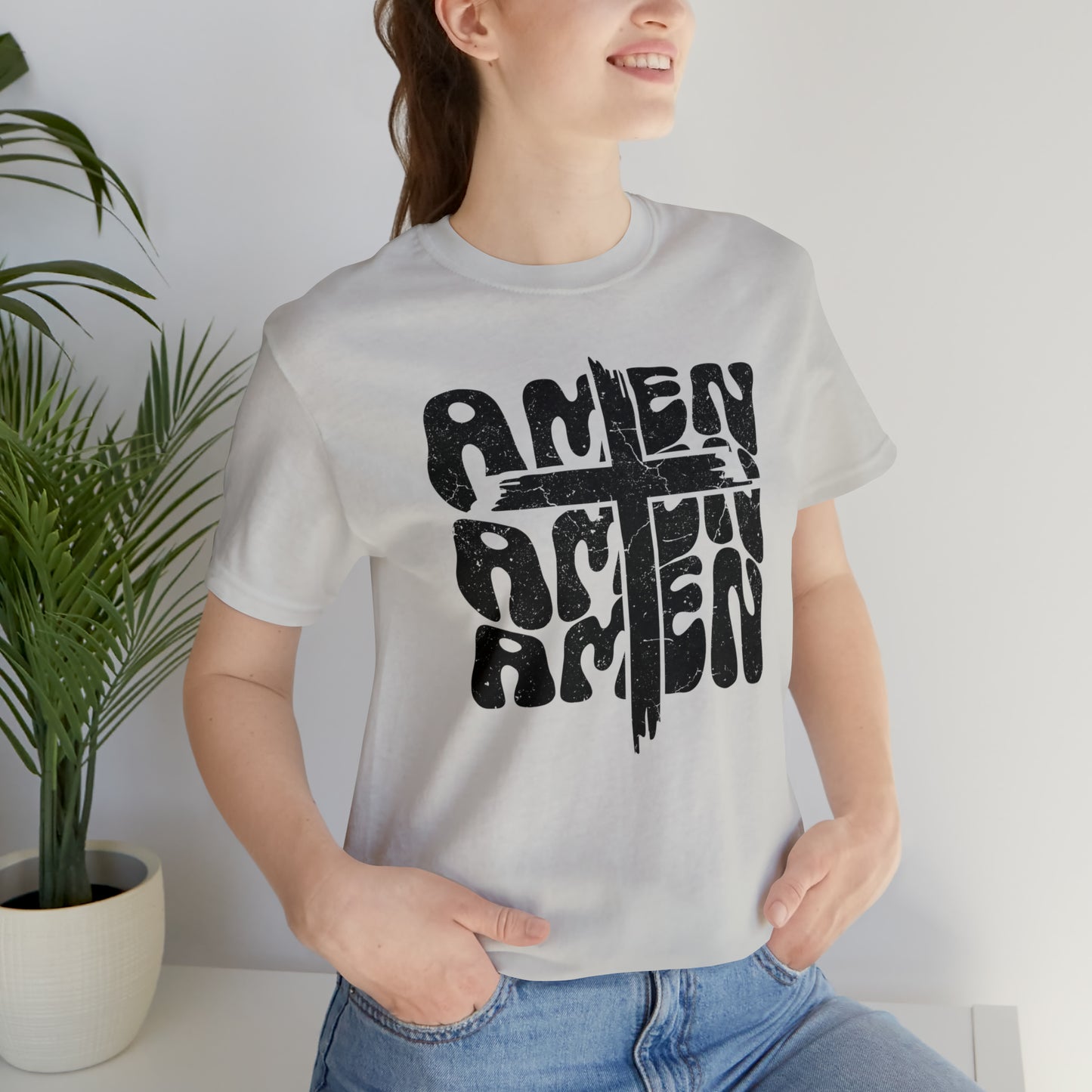 Amen Amen Amen with Cross T-Shirt