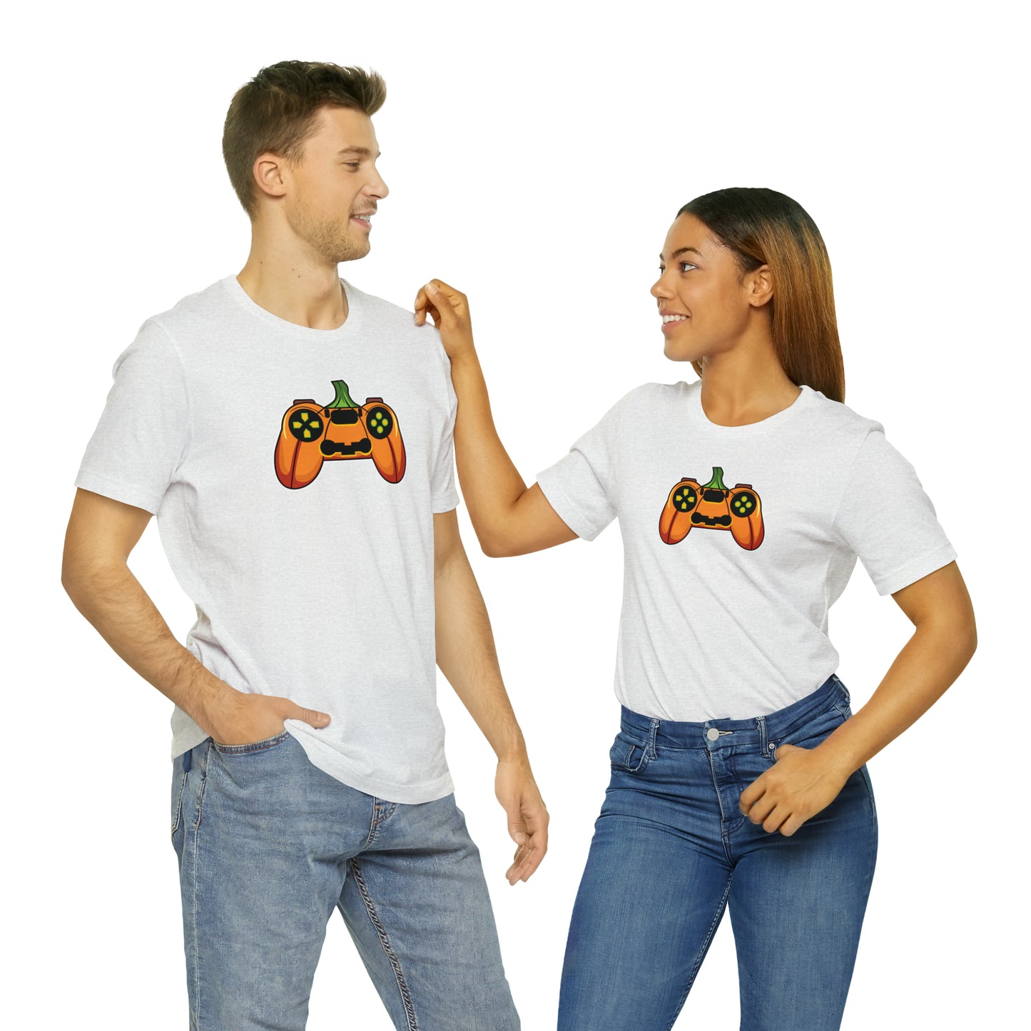 Halloween Pumpkin Gaming Jack-O-Lantern T-Shirt