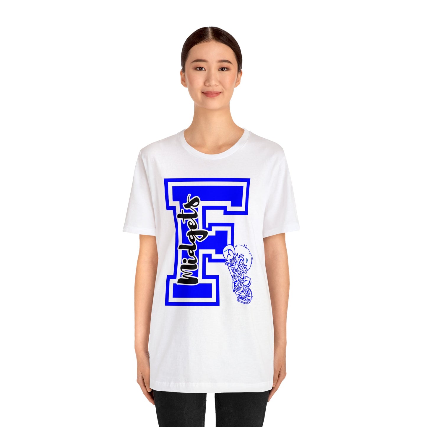 Give Me an F - Freeburg Midgets Logo Bella Jersey Short Sleeve Tee (Unisex)