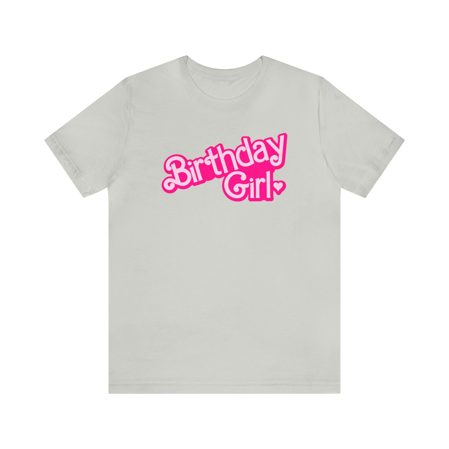 Birthday Girl Hot Pink Barbie Print T-Shirt -