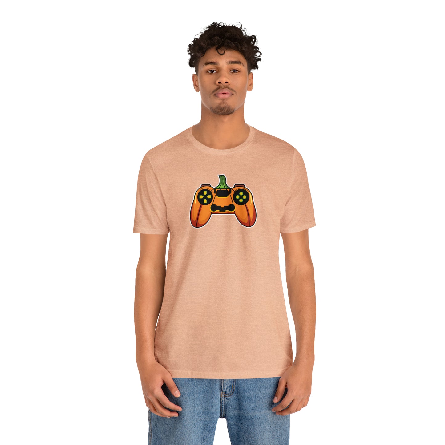 Halloween Pumpkin Gaming Jack-O-Lantern T-Shirt