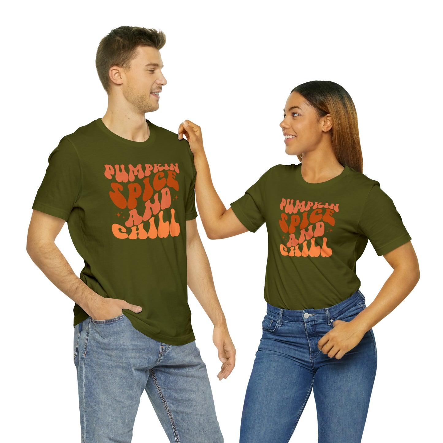 Pumpkin Spice and Chill Teacher T-Shirt