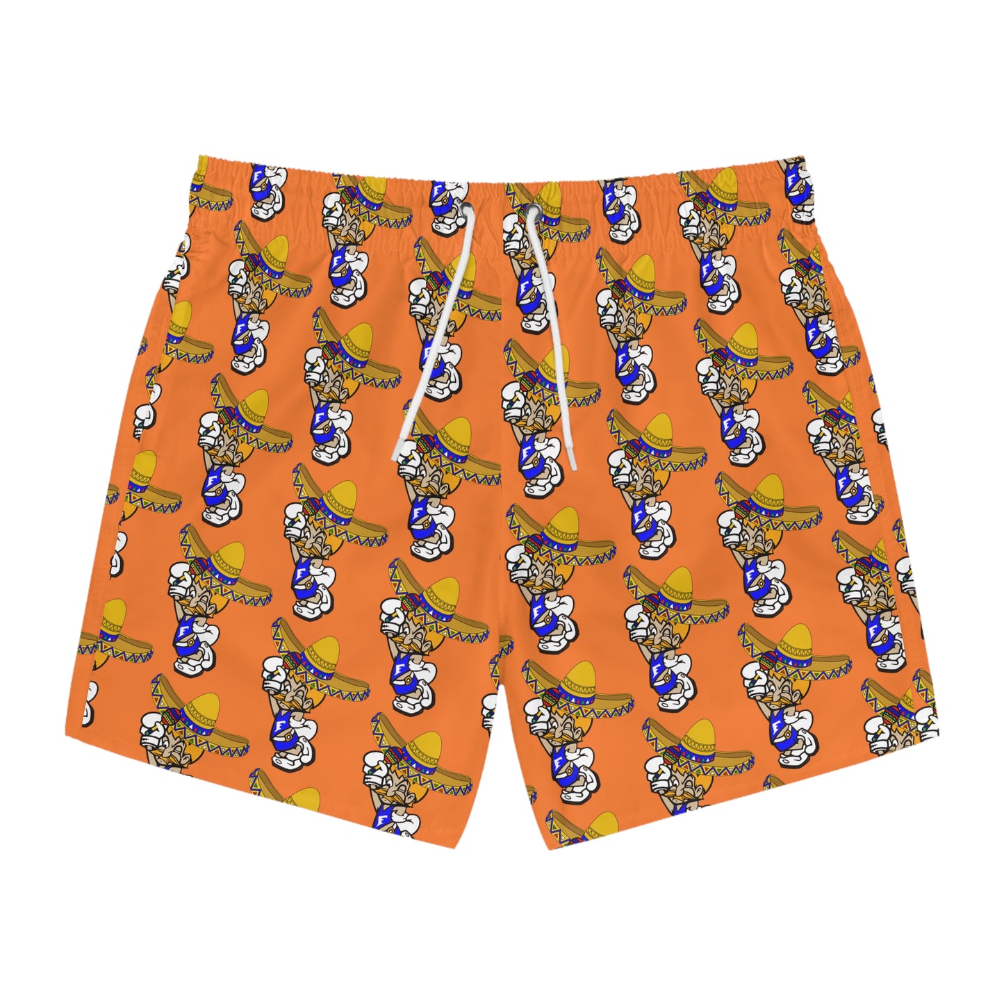 Sombrero Midget Swim Trunks - Orange