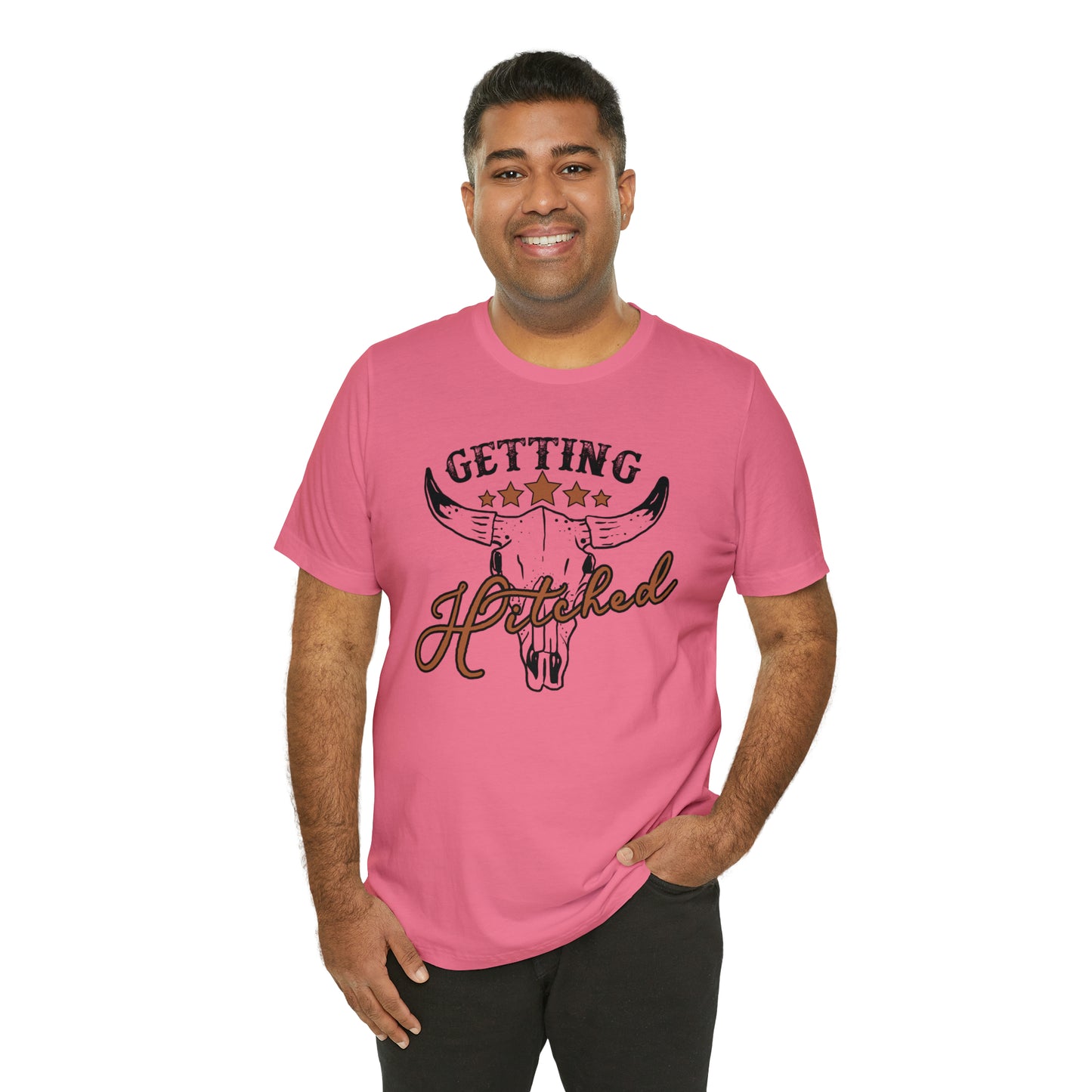 Vintage Getting Hitched Bride T-Shirt