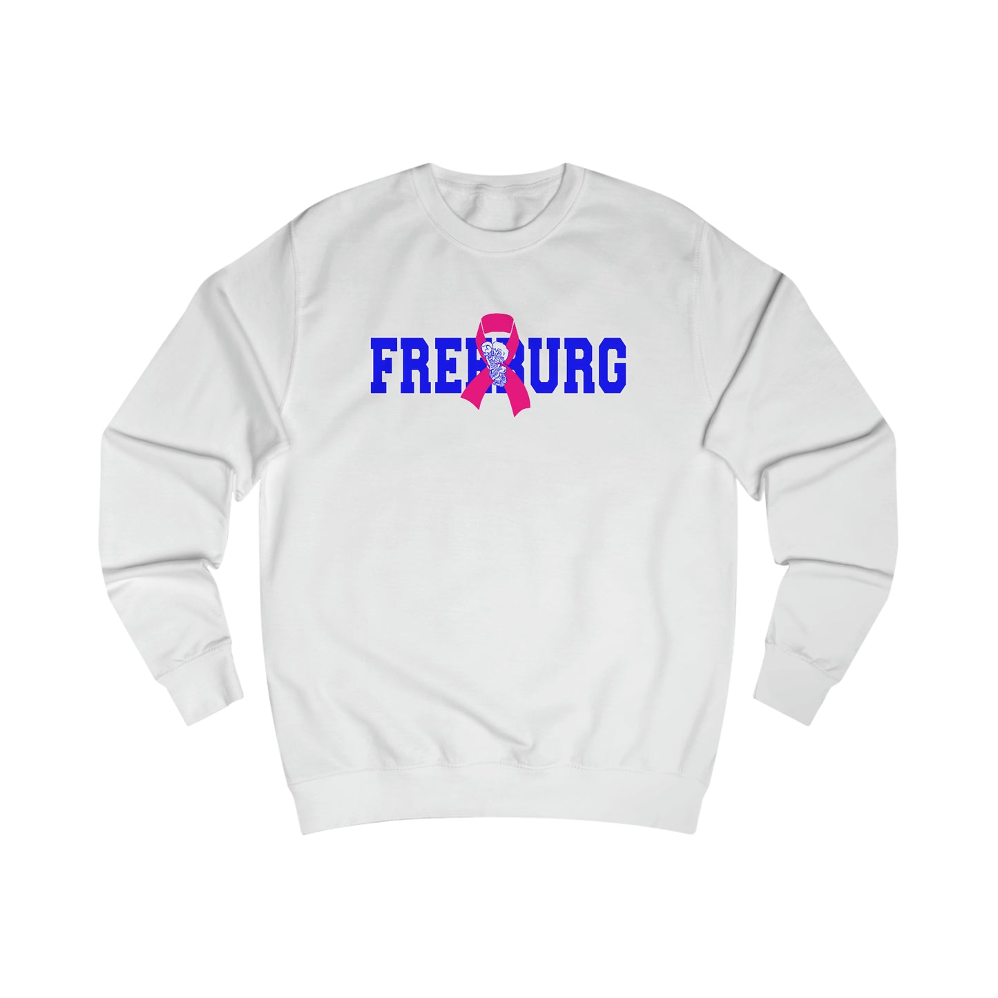 Freeburg Midgets Pink Ribbon Unisex Heavy Blend Crewneck Sweatshirt