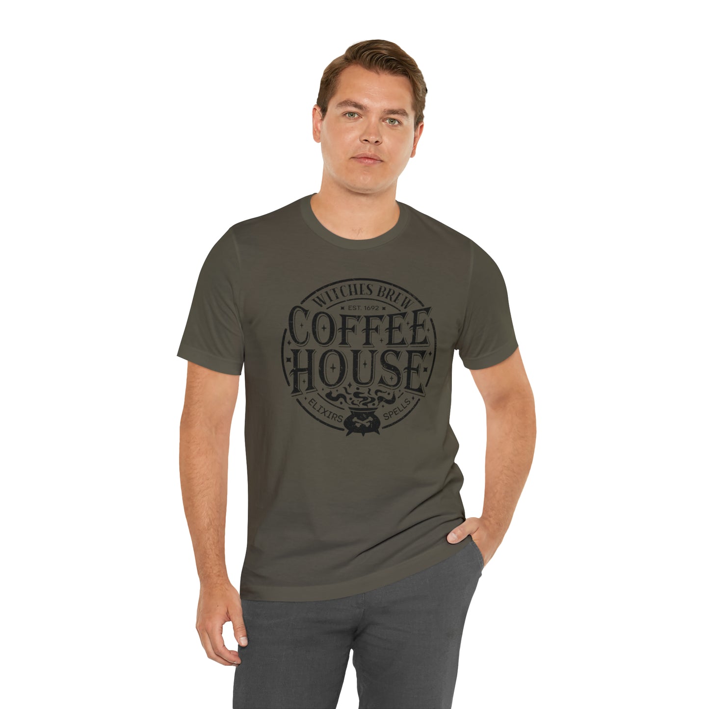 Halloween Witches Brew Coffee House T-Shirt