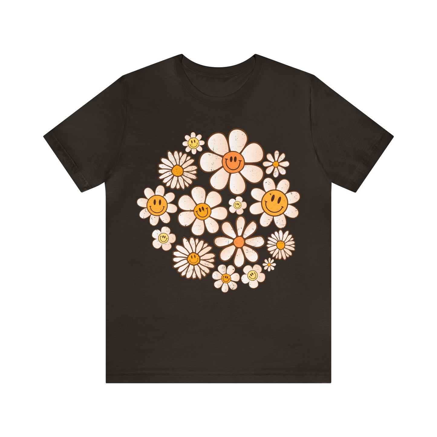 Distressed Smiling Daisies T-Shirt