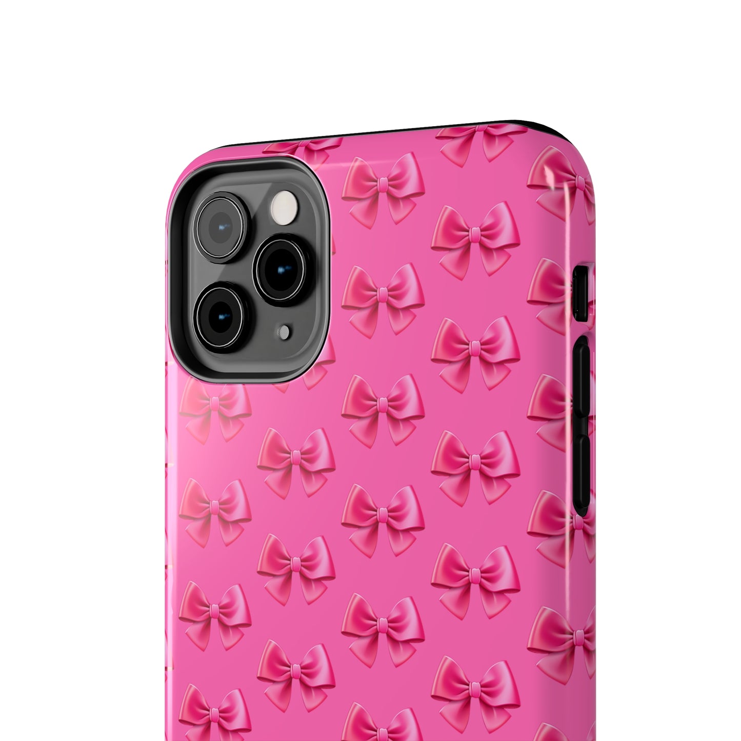 Barbie Pink Bows Themed Tough Phone Cases