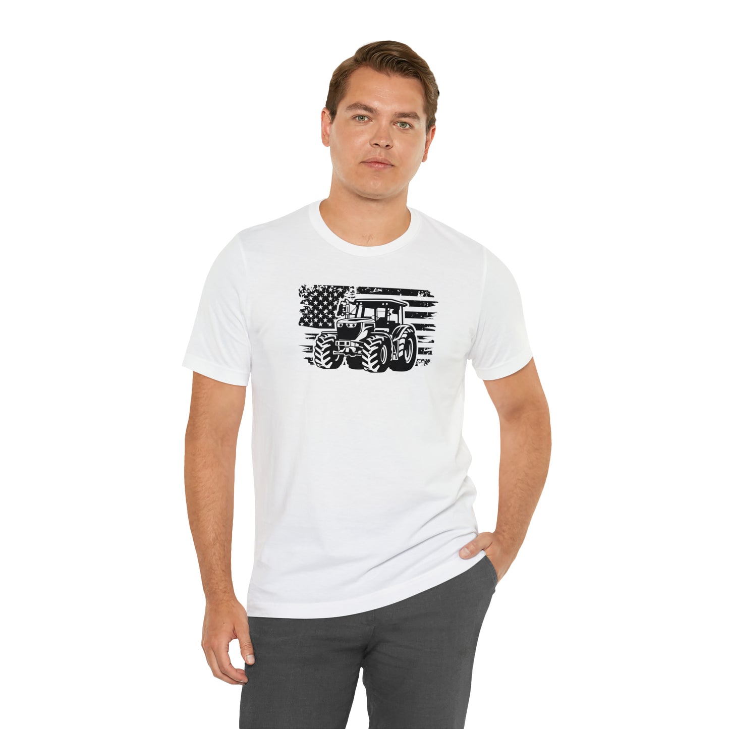 "American Tractor" Unisex Jersey Short Sleeve Tee