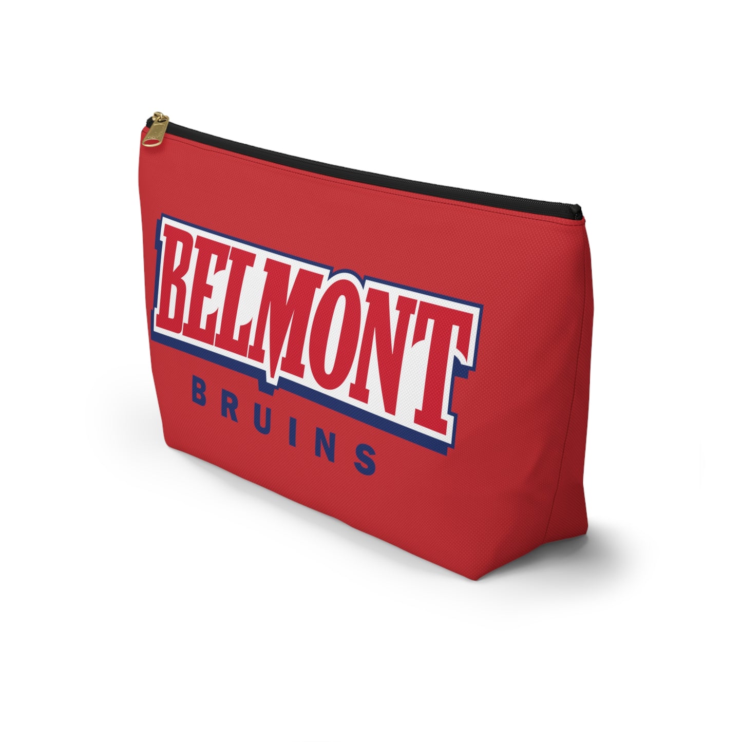 Belmont Bruins Logo Accessory Pouch w T-bottom