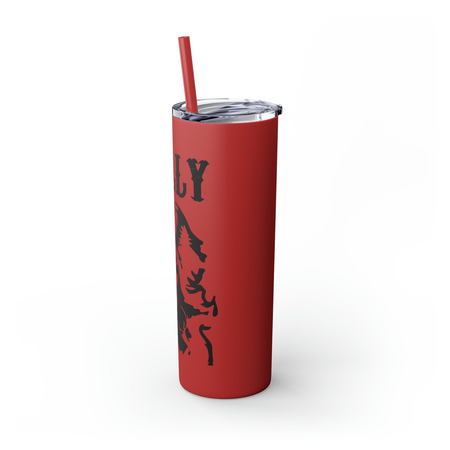 Dolly Portrait Skinny Tumbler with Straw, 20oz