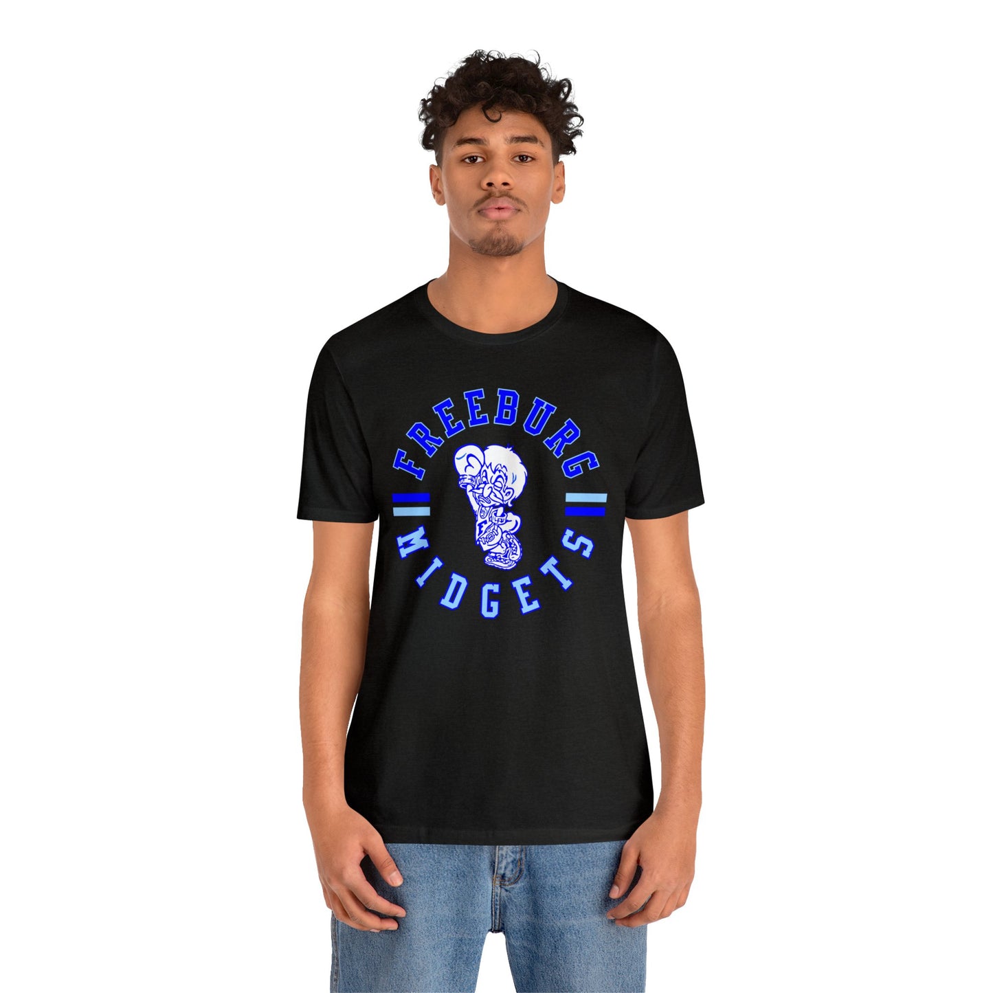 Freeburg Midgets Circle Logo Bella Jersey Short Sleeve Tee (Unisex)