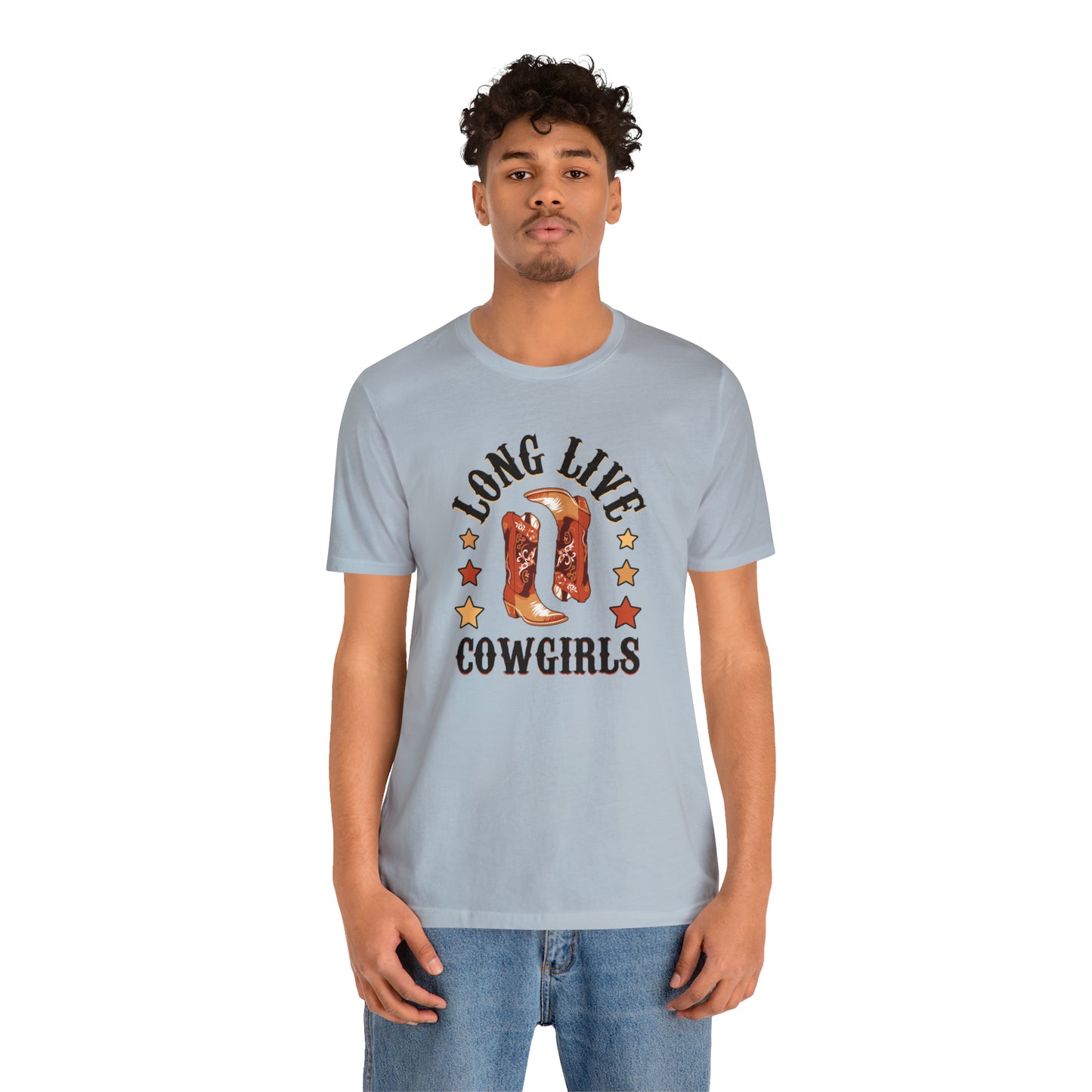 "Long Live Cowgirls" Unisex Jersey Short Sleeve Tee