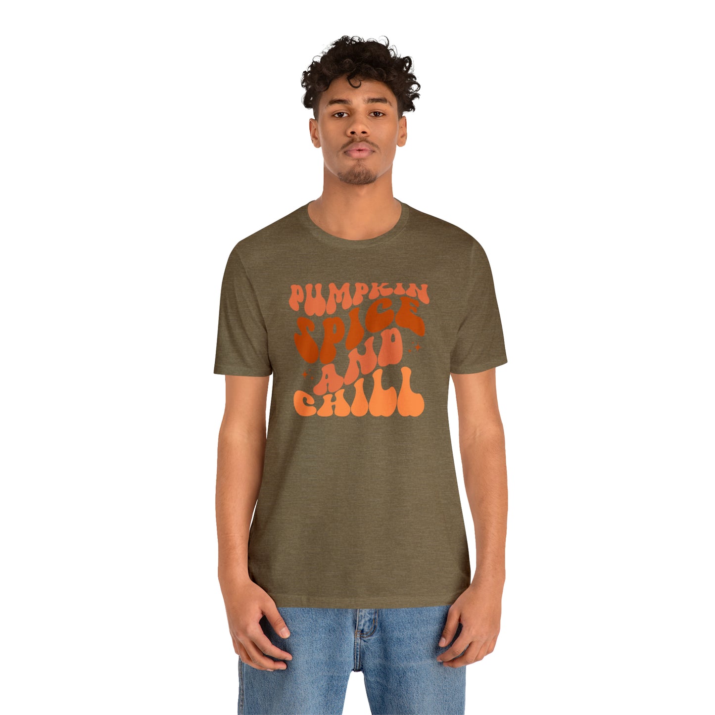 Pumpkin Spice and Chill Teacher T-Shirt