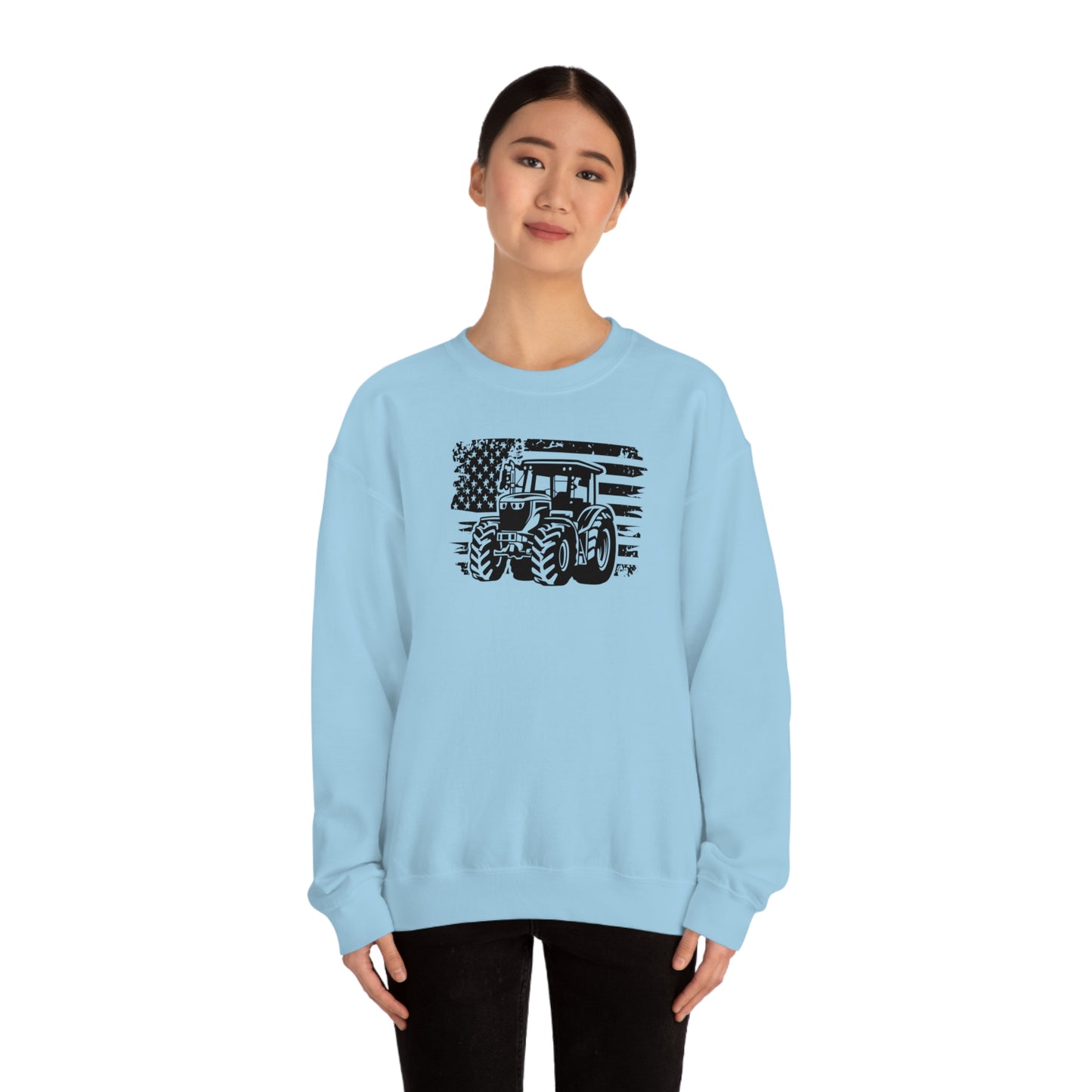 "American Tractor" - Unisex Heavy Blend™ Crewneck Sweatshirt