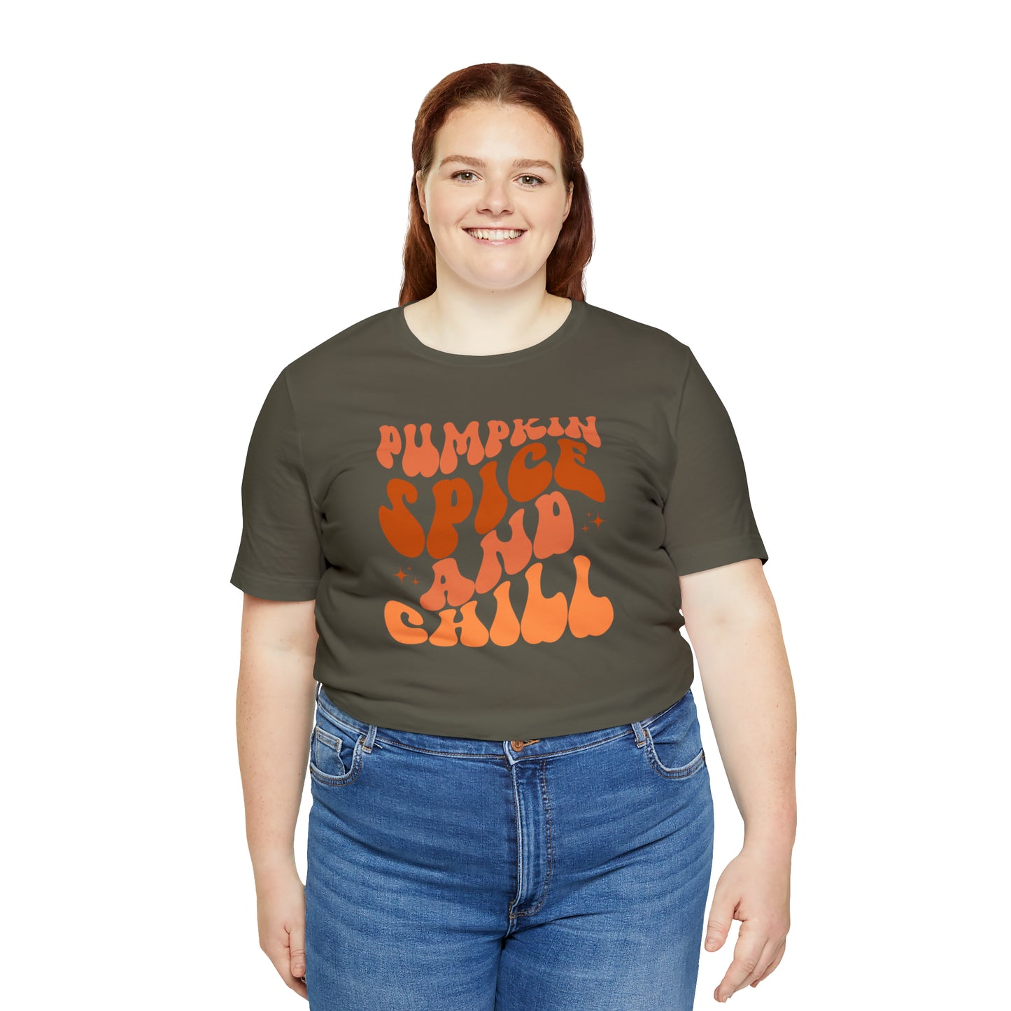 Pumpkin Spice and Chill Teacher T-Shirt