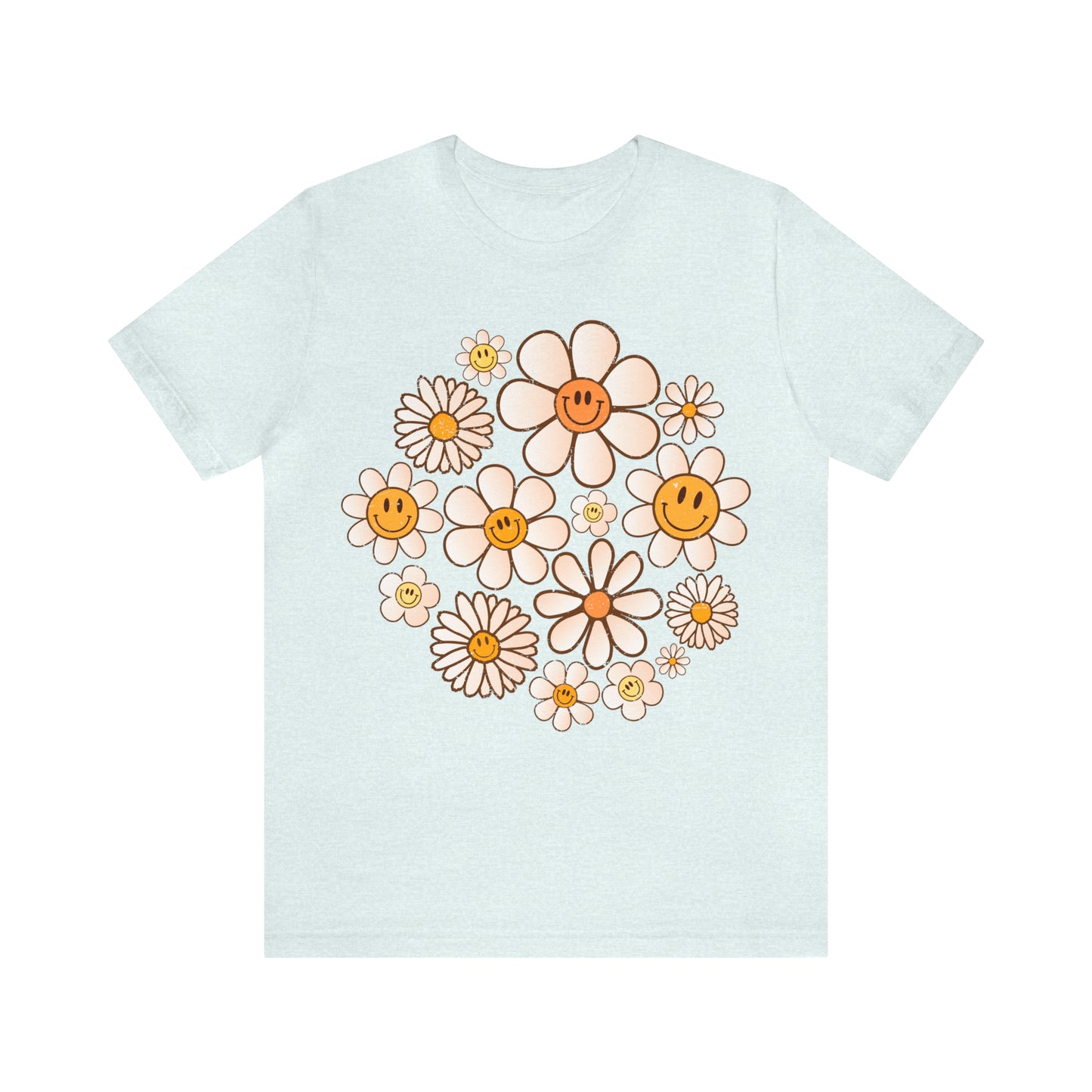 Distressed Smiling Daisies T-Shirt