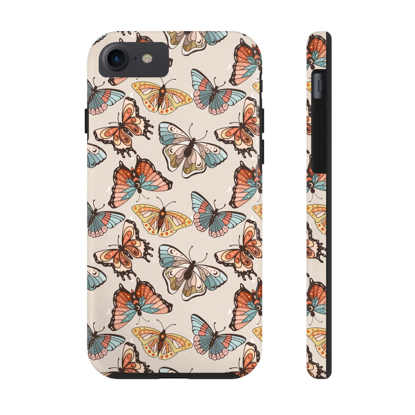 Butterfly Brown Tough Phone Cases