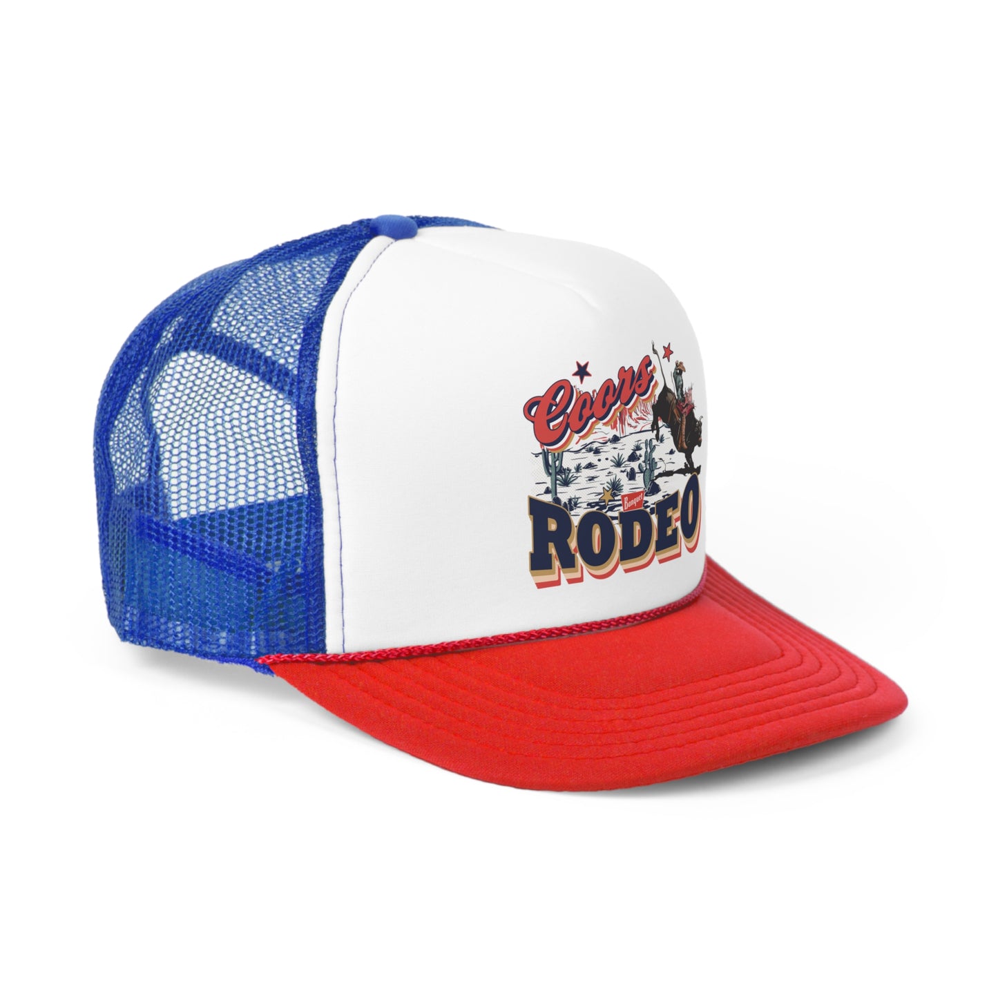 Beer Rodeo Tall Trucker Caps