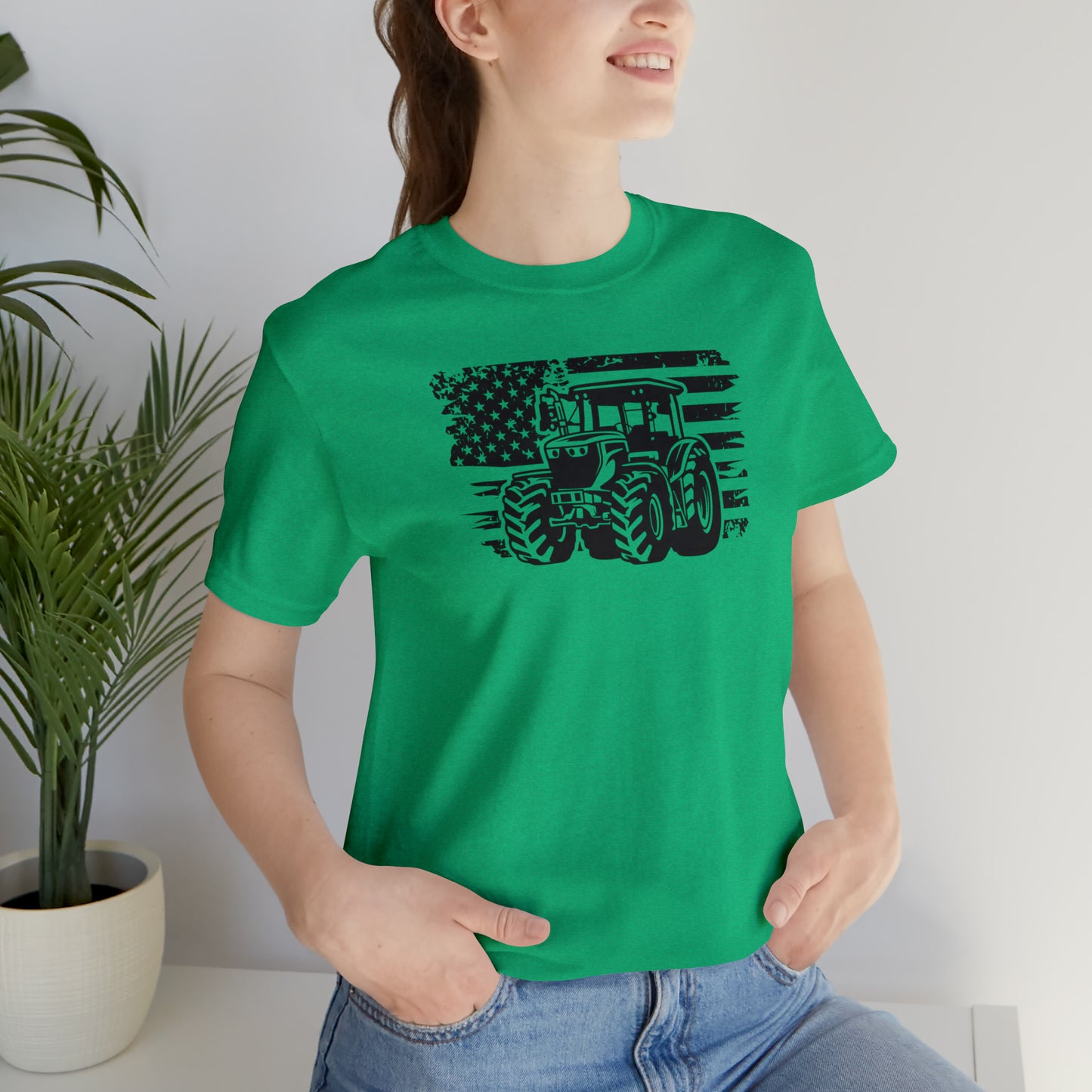 "American Tractor" Unisex Jersey Short Sleeve Tee